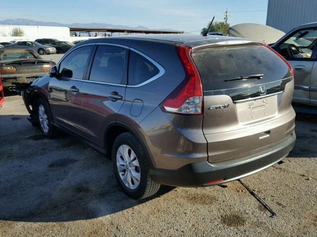 5J6RM3H50EL018138 - 2014 HONDA CR-V EX CHARCOAL photo 3