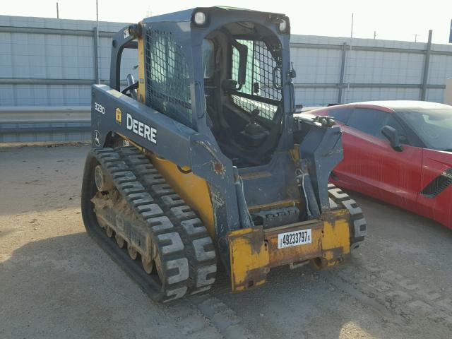 1T0323DKPCG235639 - 2013 JOHN DEERE SKIDSTEER YELLOW photo 1