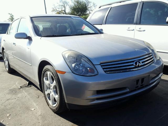 JNKCV51E83M332804 - 2003 INFINITI G35 SILVER photo 1