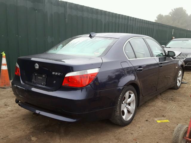 WBANA73564B048208 - 2004 BMW 530 I BLUE photo 4