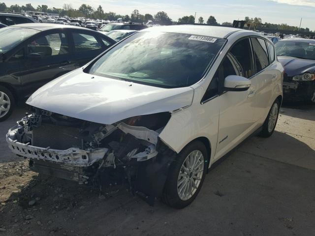 1FADP5BU3GL120836 - 2016 FORD C-MAX SEL WHITE photo 2