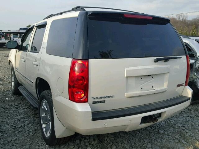 1GKS2CE01ER157072 - 2014 GMC YUKON SLT WHITE photo 3