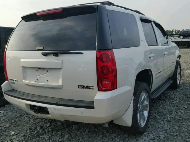 1GKS2CE01ER157072 - 2014 GMC YUKON SLT WHITE photo 4