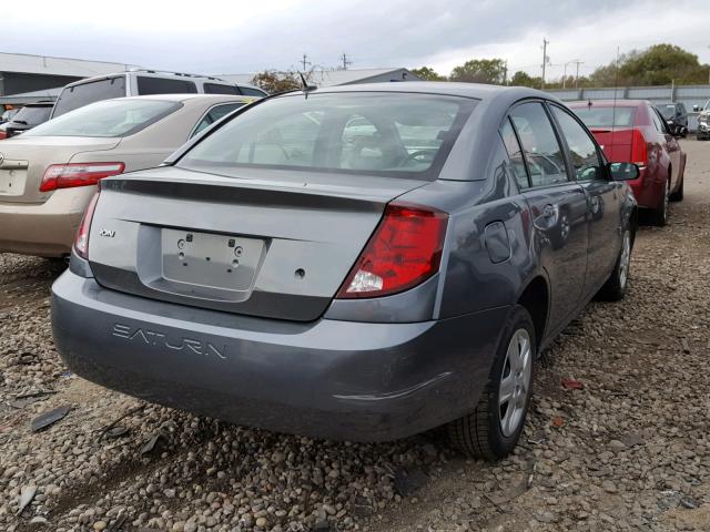 1G8AJ55F36Z197322 - 2006 SATURN ION LEVEL GRAY photo 4