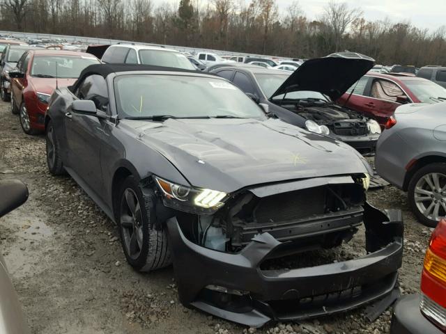 1FATP8EM1F5427322 - 2015 FORD MUSTANG GRAY photo 1