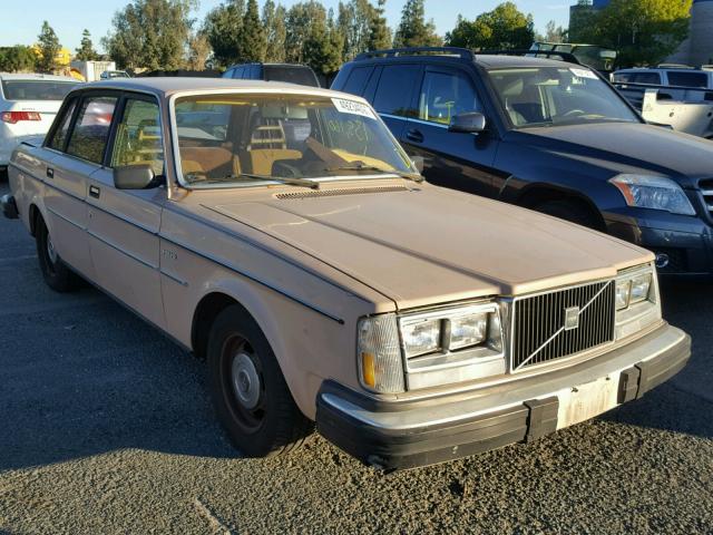 YV1AX4844C1809038 - 1982 VOLVO 244 DL BROWN photo 1