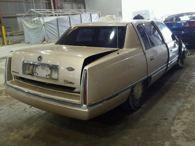 1G6KD52Y1TU286776 - 1996 CADILLAC DEVILLE GOLD photo 4