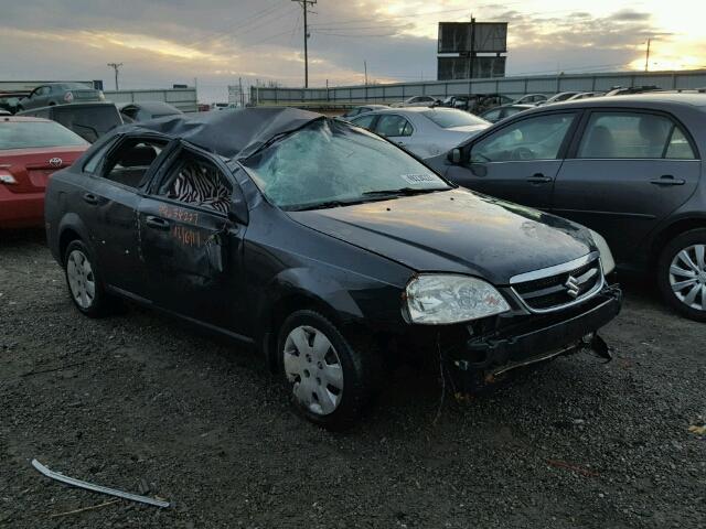 KL5JD56Z77K715082 - 2007 SUZUKI FORENZA BA BLACK photo 1