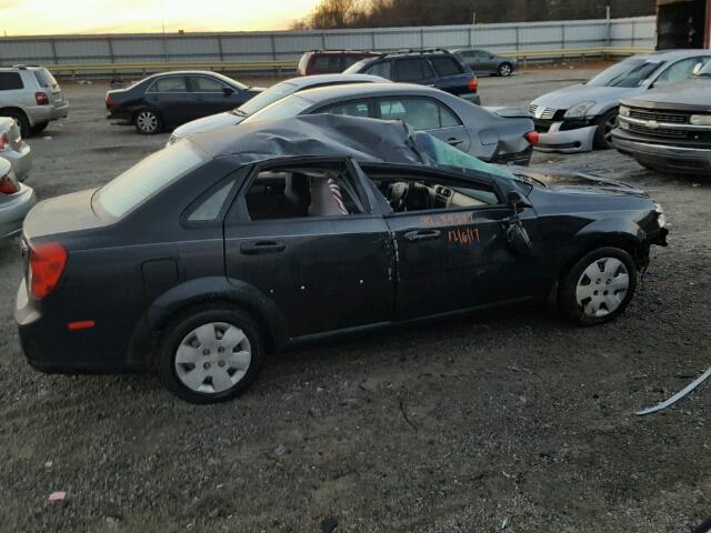 KL5JD56Z77K715082 - 2007 SUZUKI FORENZA BA BLACK photo 9