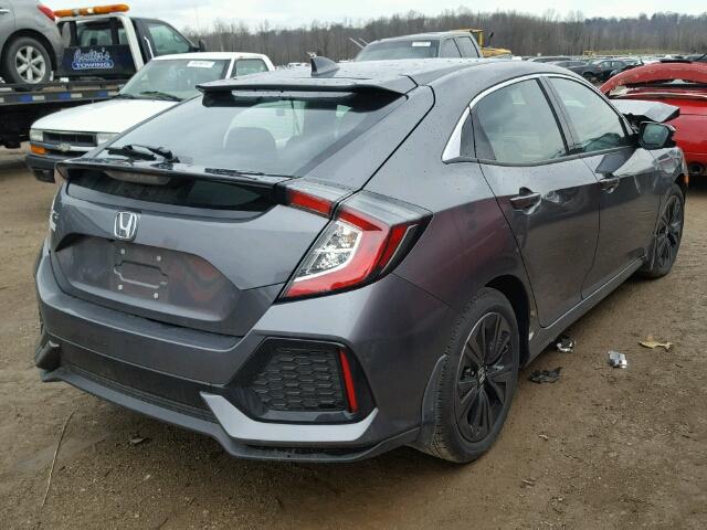 SHHFK7H54HU230939 - 2017 HONDA CIVIC EX 灰色 照片 4