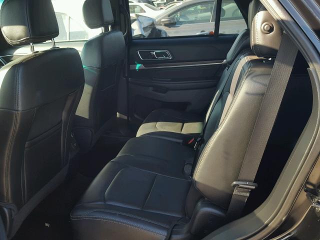 1FM5K8F80GGA35985 - 2016 FORD EXPLORER L BLACK photo 5