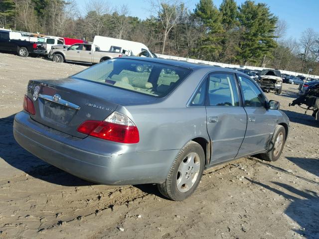 4T1BF28B04U342793 - 2004 TOYOTA AVALON XL GRAY photo 4