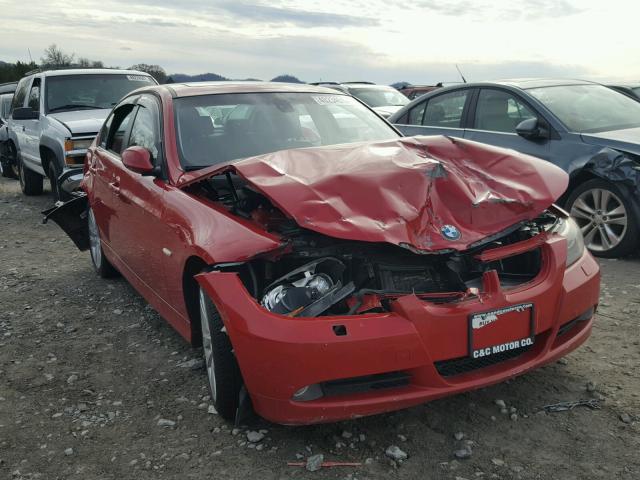 WBAVC93597KX59797 - 2007 BMW 328 XI RED photo 1