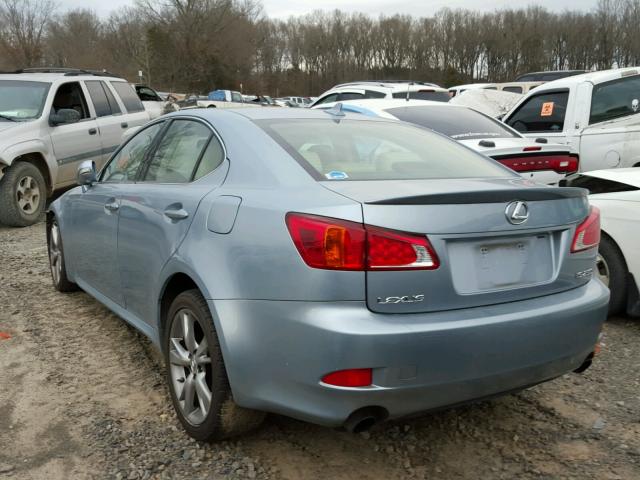 JTHBF5C23A5113929 - 2010 LEXUS IS 250 SILVER photo 3