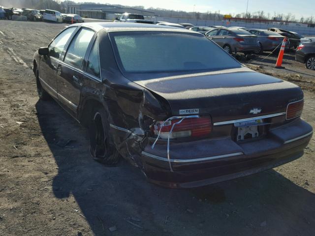 1G1BL52W9RR138796 - 1994 CHEVROLET CAPRICE CL BURGUNDY photo 3