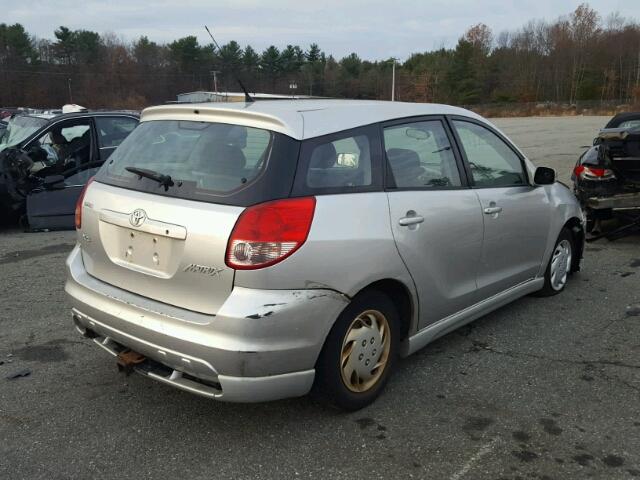 2T1KY32E03C009576 - 2003 TOYOTA COROLLA MA SILVER photo 4