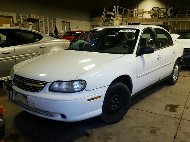 1G1ND52J43M699233 - 2003 CHEVROLET MALIBU WHITE photo 2