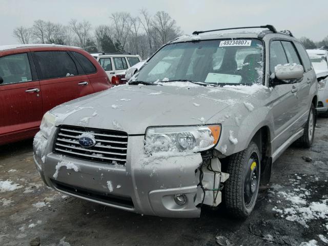 JF1SG65656H717594 - 2006 SUBARU FORESTER 2 SILVER photo 2