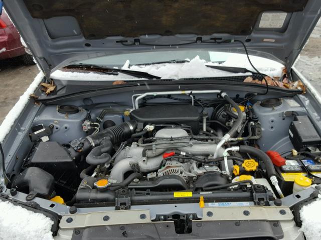 JF1SG65656H717594 - 2006 SUBARU FORESTER 2 SILVER photo 7