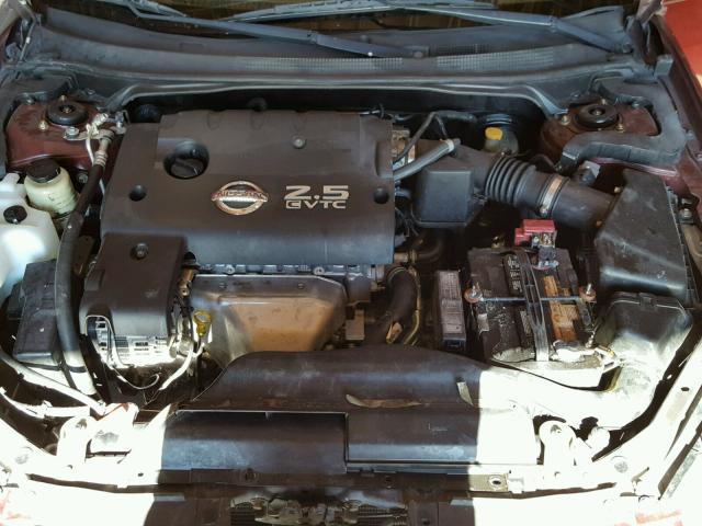 1N4AL11D72C163397 - 2002 NISSAN ALTIMA BAS MAROON photo 7