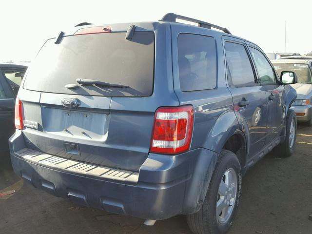 1FMCU9D7XCKA15199 - 2012 FORD ESCAPE XLT BLUE photo 4