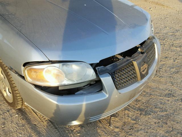 3N1CB51D04L916095 - 2004 NISSAN SENTRA 1.8 GRAY photo 9