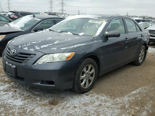 4T1BE46K39U823968 - 2009 TOYOTA CAMRY BASE GRAY photo 2