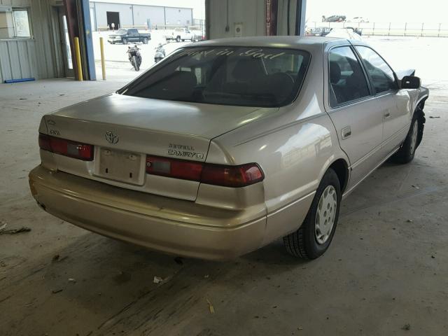 4T1BG22K8VU794014 - 1997 TOYOTA CAMRY CE BEIGE photo 4