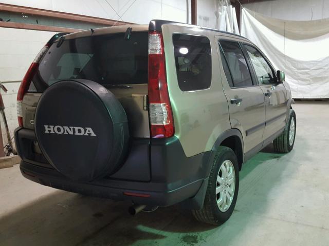 JHLRD788X6C047626 - 2006 HONDA CR-V EX ოქროსფერი ფოტო 4