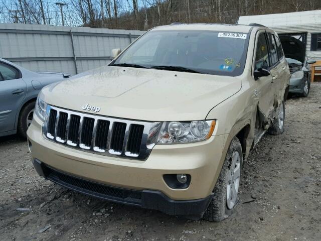 1J4RR4GT1BC669507 - 2011 JEEP GRAND CHER GOLD photo 2