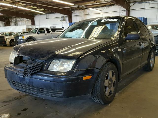 3VWSD29M3YM157672 - 2000 VOLKSWAGEN JETTA GLS BLUE photo 2