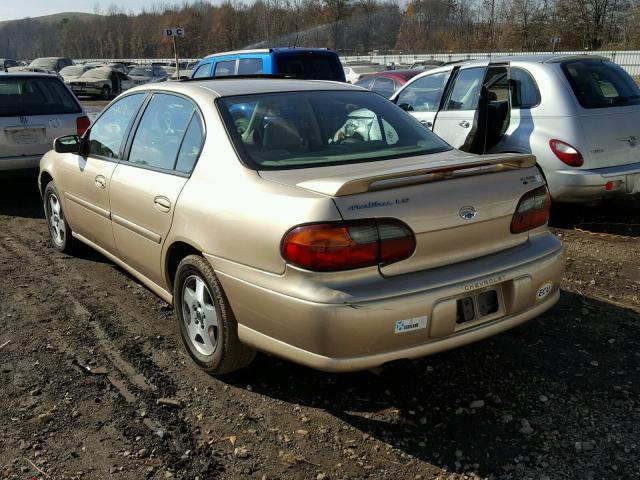 1G1NE52J03M576543 - 2003 CHEVROLET MALIBU LS GOLD photo 3