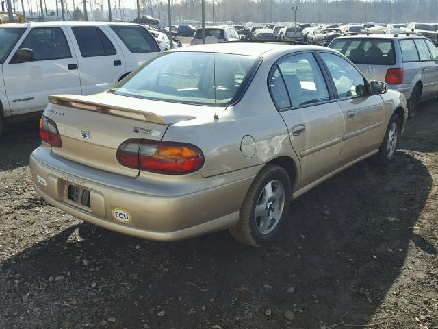 1G1NE52J03M576543 - 2003 CHEVROLET MALIBU LS GOLD photo 4