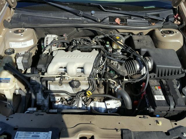 1G1NE52J03M576543 - 2003 CHEVROLET MALIBU LS GOLD photo 7