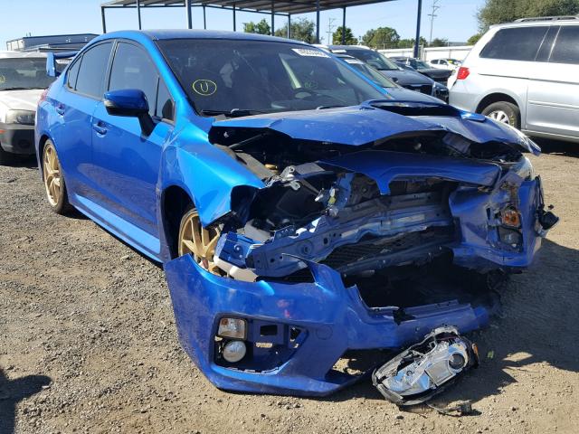 JF1VA2W62F9801775 - 2015 SUBARU WRX STI BLUE photo 1