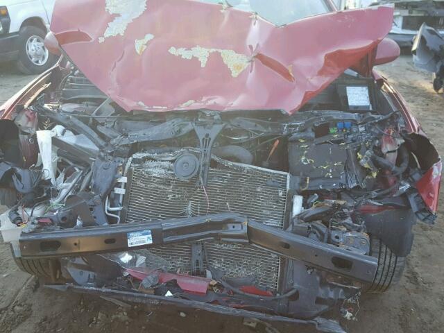 KMHDU46D77U164867 - 2007 HYUNDAI ELANTRA GL RED photo 9