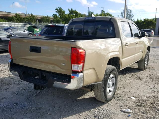 5TFAZ5CN2GX012991 - 2016 TOYOTA TACOMA DOU TAN photo 4