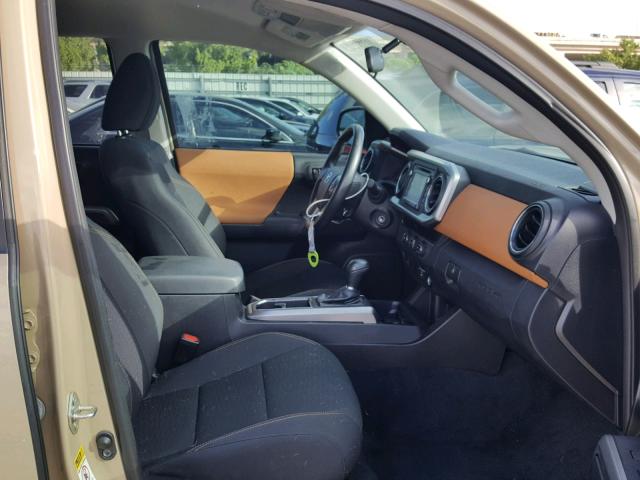 5TFAZ5CN2GX012991 - 2016 TOYOTA TACOMA DOU TAN photo 5