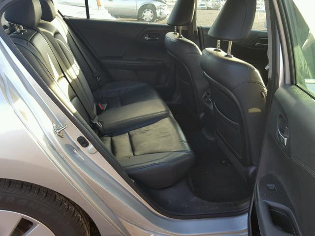 1HGCR2F88DA042039 - 2013 HONDA ACCORD EXL SILVER photo 6