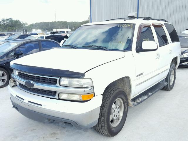 1GNEC13Z42J216743 - 2002 CHEVROLET TAHOE C150 WHITE photo 2