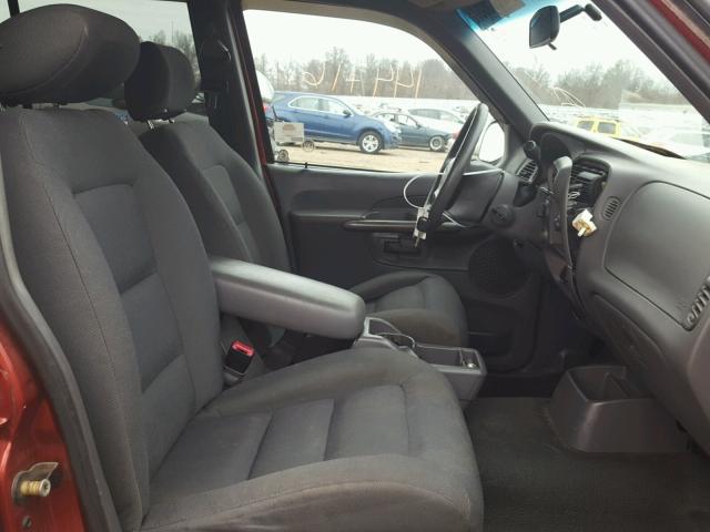 1FMZU77E71UA31760 - 2001 FORD EXPLORER S MAROON photo 5