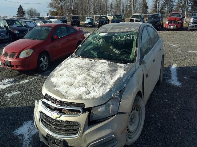 1G1PE5SB4G7148576 - 2016 CHEVROLET CRUZE LIMI SILVER photo 9