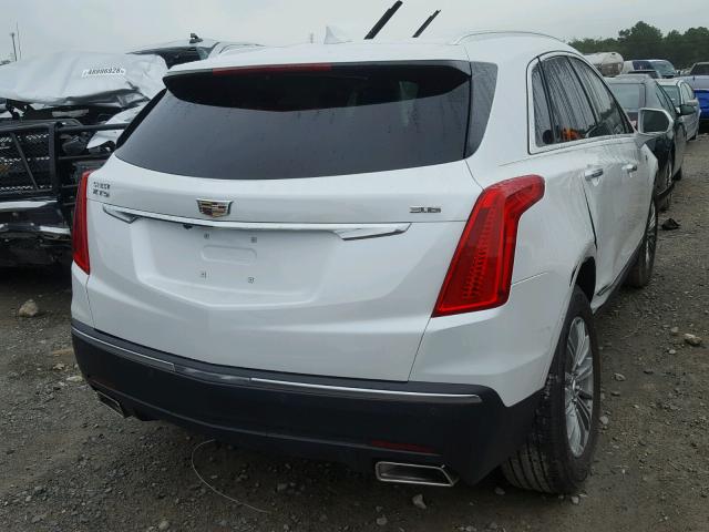 1GYKNBRS7HZ192349 - 2017 CADILLAC XT5 LUXURY WHITE photo 4