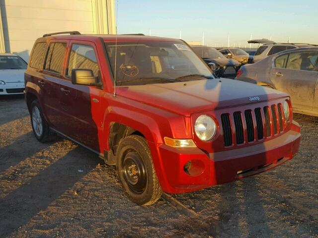 1J4NF2GB0AD525412 - 2010 JEEP PATRIOT SP RED photo 1