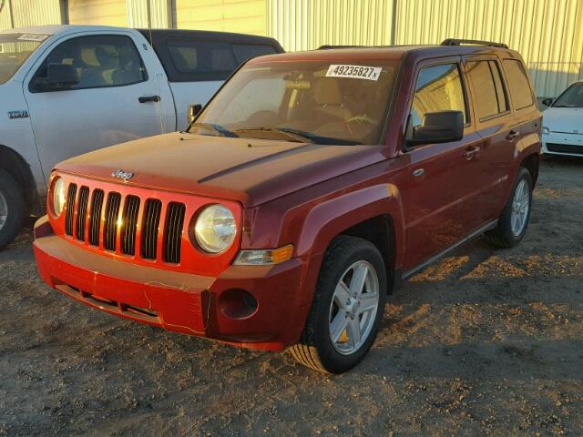 1J4NF2GB0AD525412 - 2010 JEEP PATRIOT SP RED photo 2