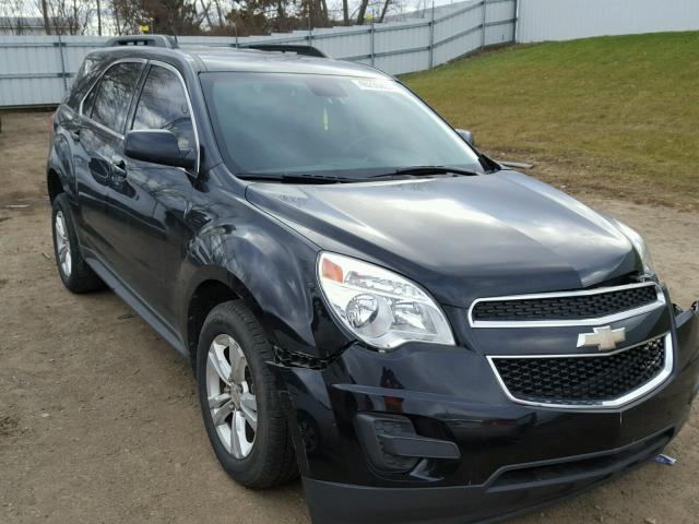 2GNALDEK9C1239172 - 2012 CHEVROLET EQUINOX LT BLACK photo 1