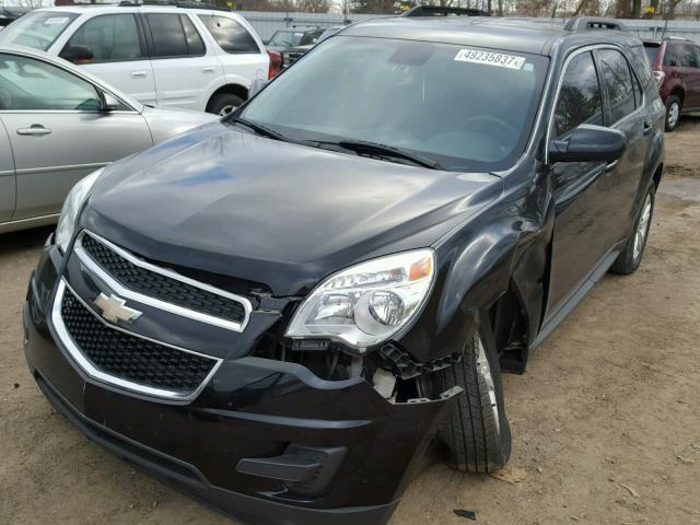 2GNALDEK9C1239172 - 2012 CHEVROLET EQUINOX LT BLACK photo 2