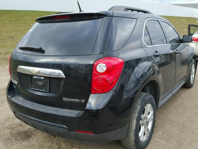 2GNALDEK9C1239172 - 2012 CHEVROLET EQUINOX LT BLACK photo 4