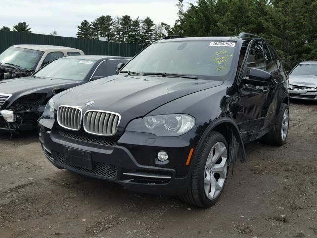 5UXFE8C59AL312480 - 2010 BMW X5 XDRIVE4 BLACK photo 2