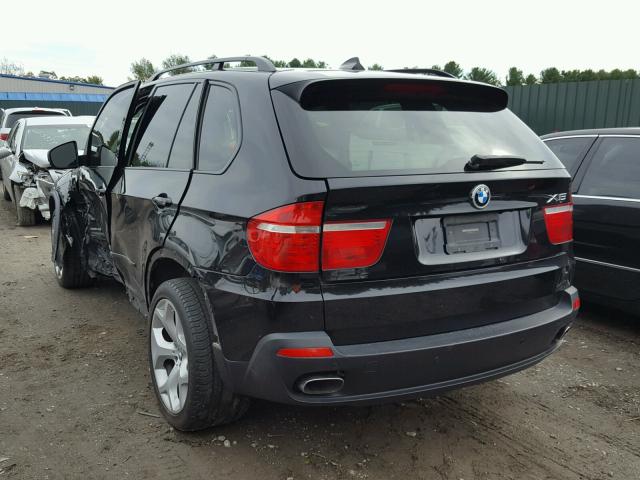 5UXFE8C59AL312480 - 2010 BMW X5 XDRIVE4 BLACK photo 3